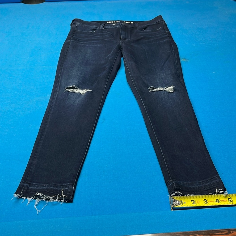 American Eagle super stretch x 4 dark wash skinny jean